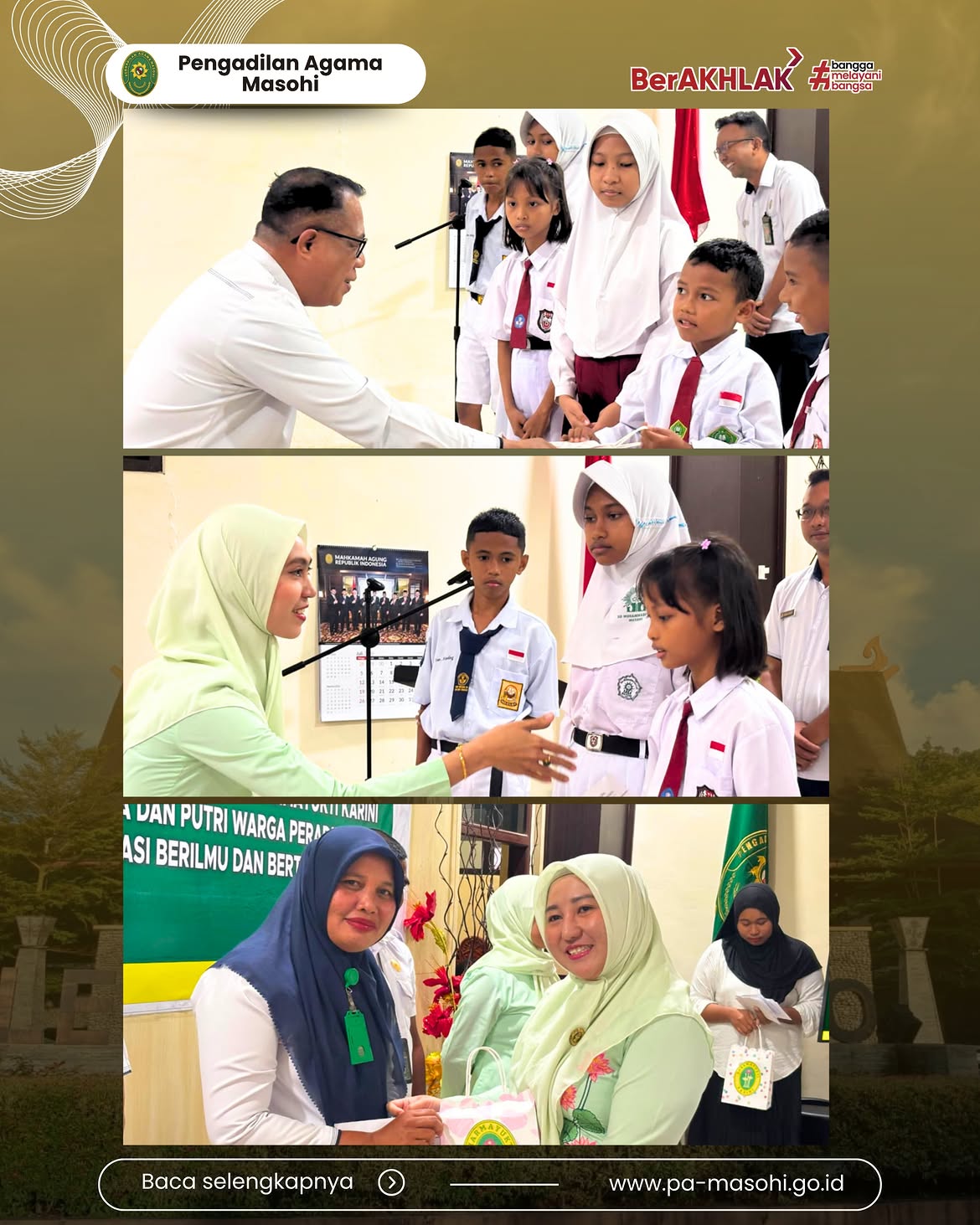 Masohi 20 Juli 2026 Pengadilan Agama Masohi menjadi tuan rumah pelaksanaan kegiatan Penyalura 3